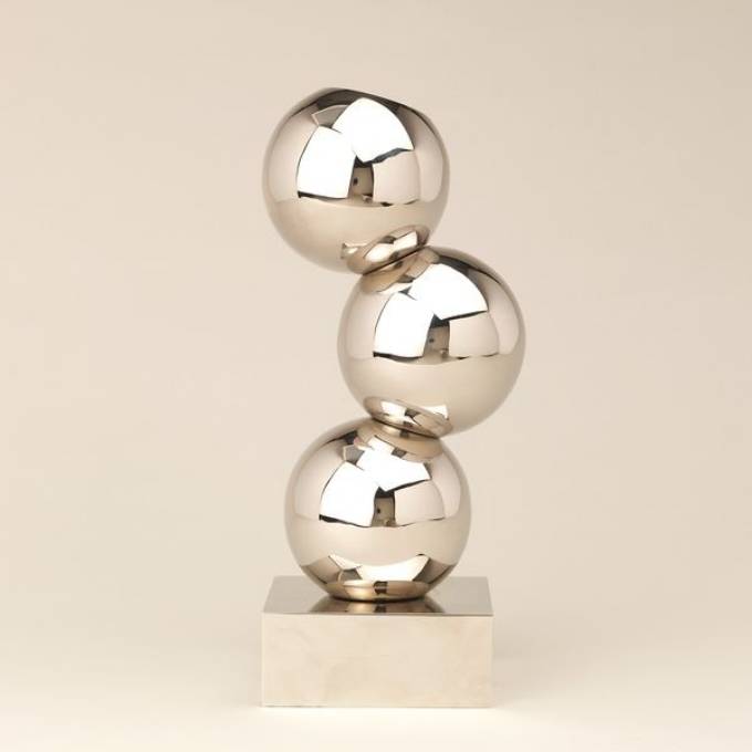 Picture of BUCKLAND UPLIGHTER LED, NICKEL.  MR16 BULB INCLUDED