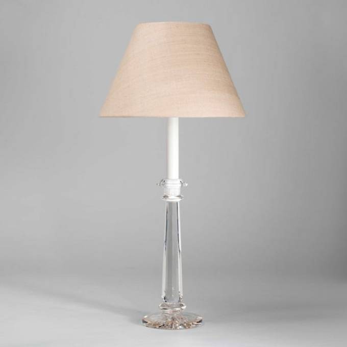 Picture of MERTON GLASS CANDLESTICK TABLE LAMP
