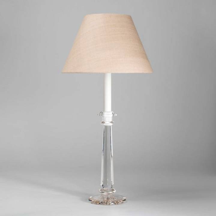 Picture of MERTON GLASS CANDLESTICK TABLE LAMP