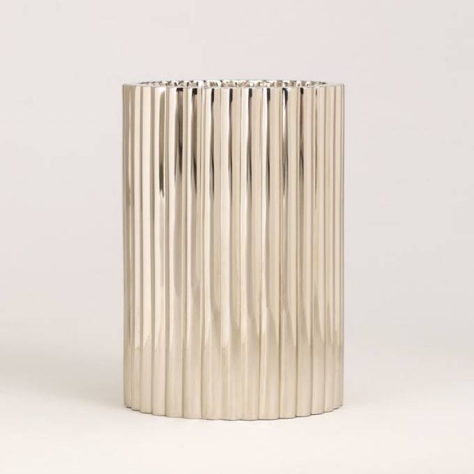 Picture of CHERITON UPLIGHTER LED, NICKEL.  MR16 BULB INCLUDED