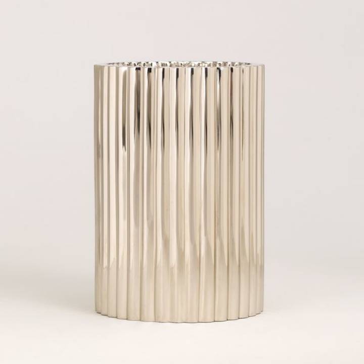 Picture of CHERITON UPLIGHTER LED, NICKEL.  MR16 BULB INCLUDED