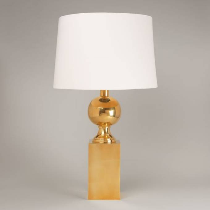 Picture of WOODVILLE TABLE LAMP, BRASS