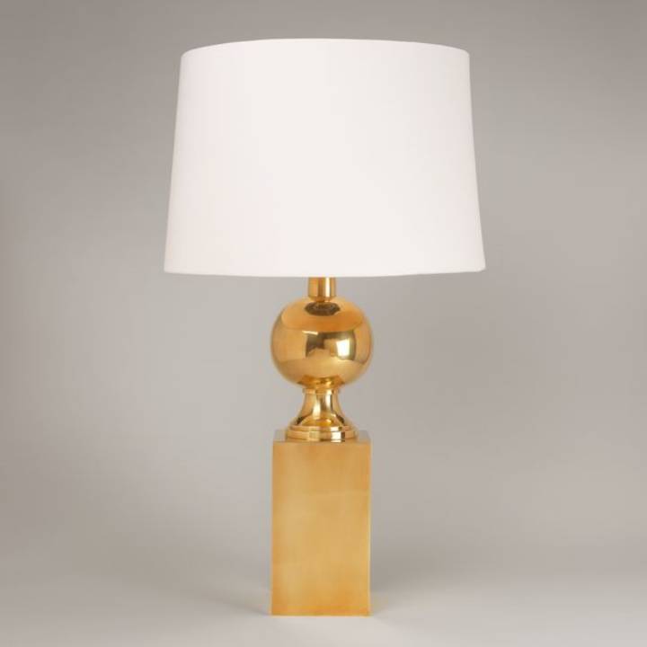 Picture of WOODVILLE TABLE LAMP, BRASS