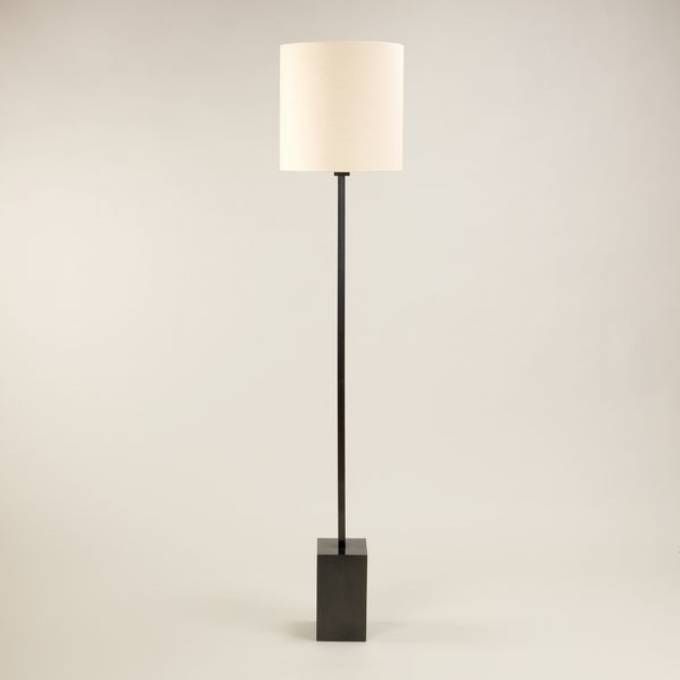 Picture of CLEVELAND SQUARE BASE FLOOR LAMP, BRONZE