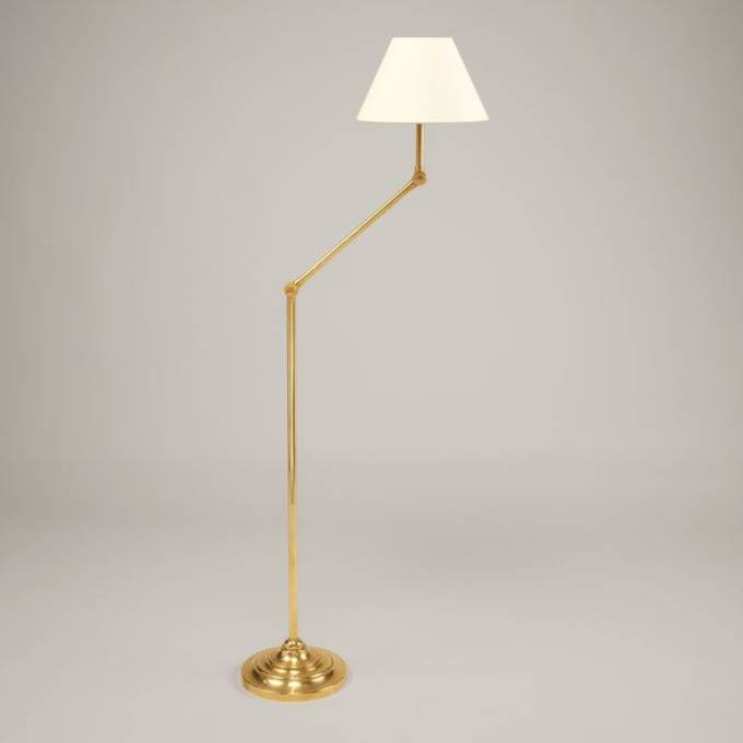 Picture of BUCKTON ARTICULATED FLOOR LAMP, BRASS