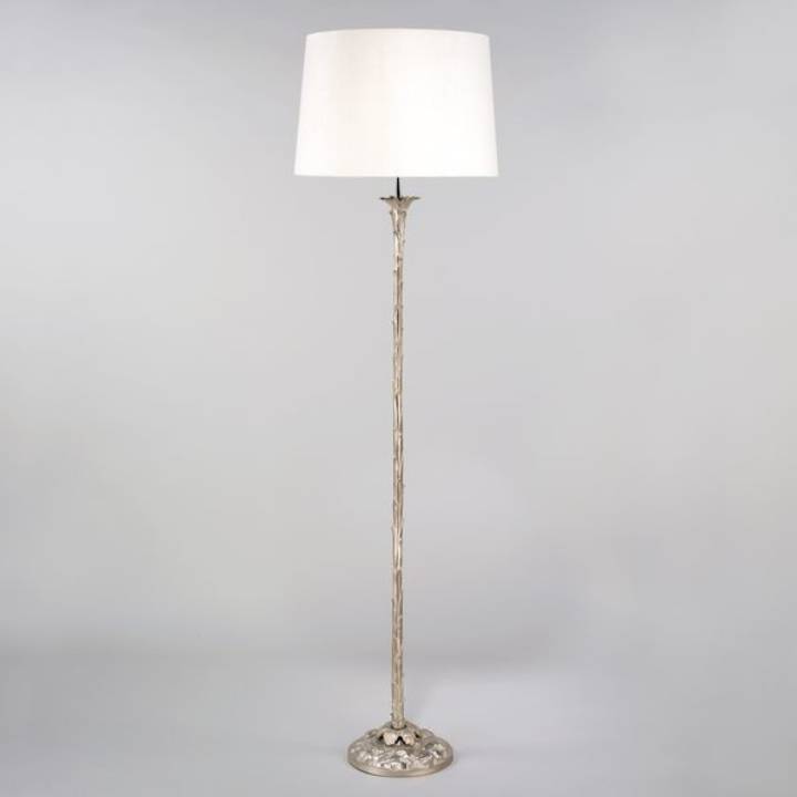 Picture of FRENCH ACANTHUS FLOOR LAMP, NICKEL