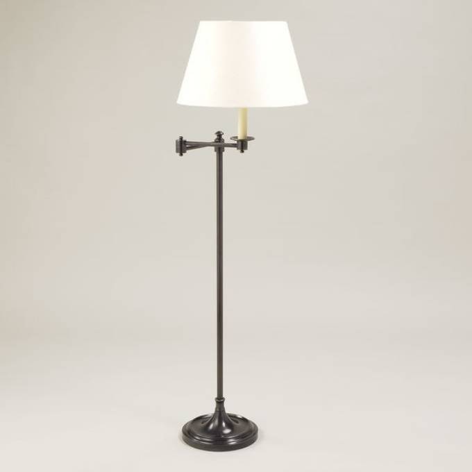 Picture of NEWPORT SWING ARM FLOOR LAMP, BRONZE