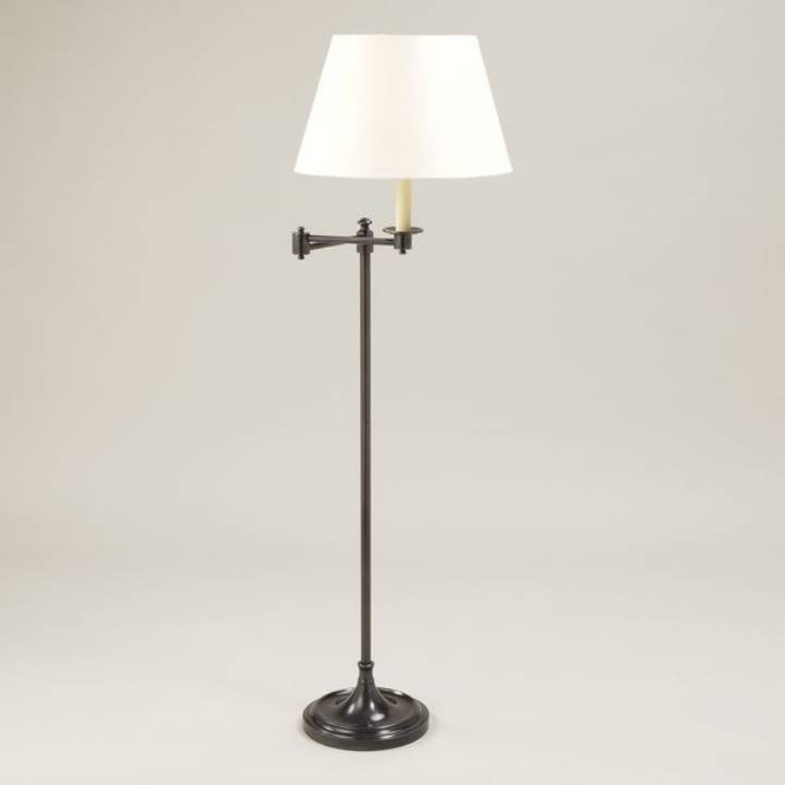 Picture of NEWPORT SWING ARM FLOOR LAMP, BRONZE