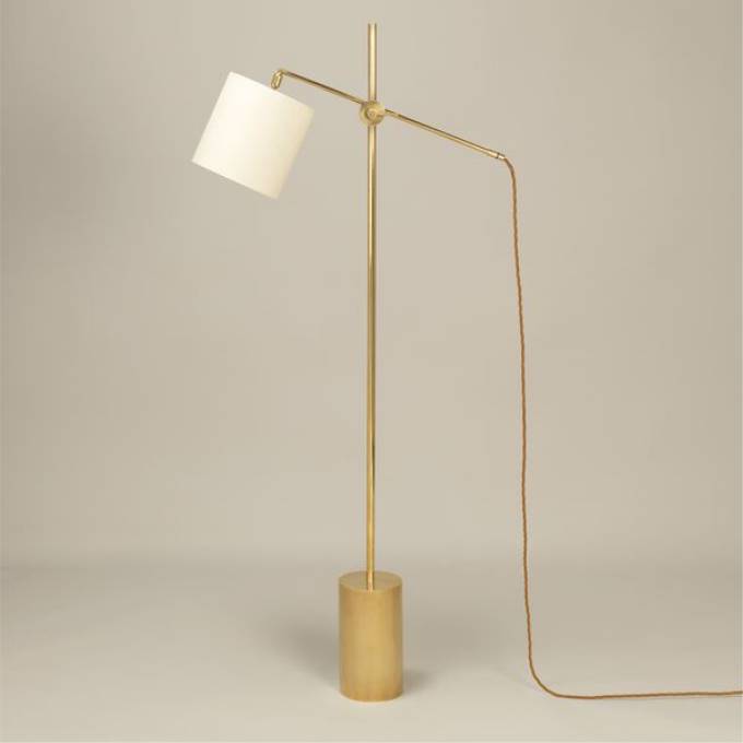 Picture of FARNHAM COUNTERBALANCE FLOOR LAMP, BRASS
