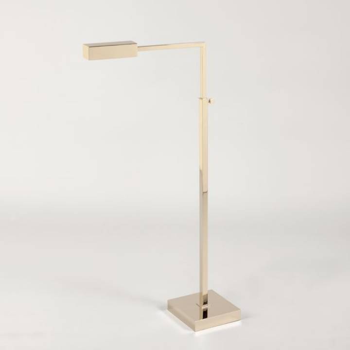 Picture of ATLEY ADJUSTABLE LED FLOOR LAMP, NICKEL
