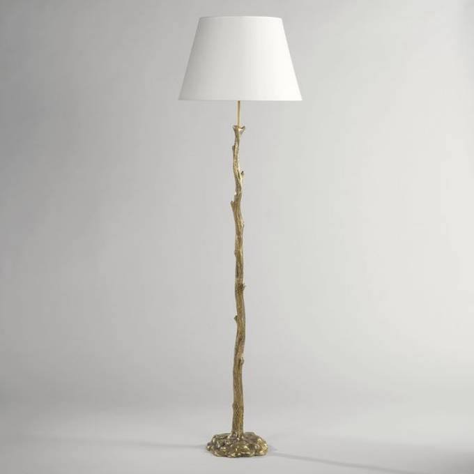 Picture of TRURO FLOOR LAMP, BRASS