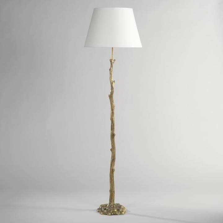 Picture of TRURO FLOOR LAMP, BRASS