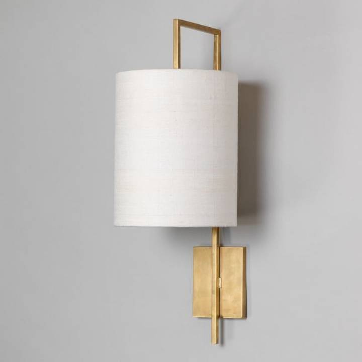 Picture of LEWES LONG ARM WALL LIGHT, BRASS, 1 ARM