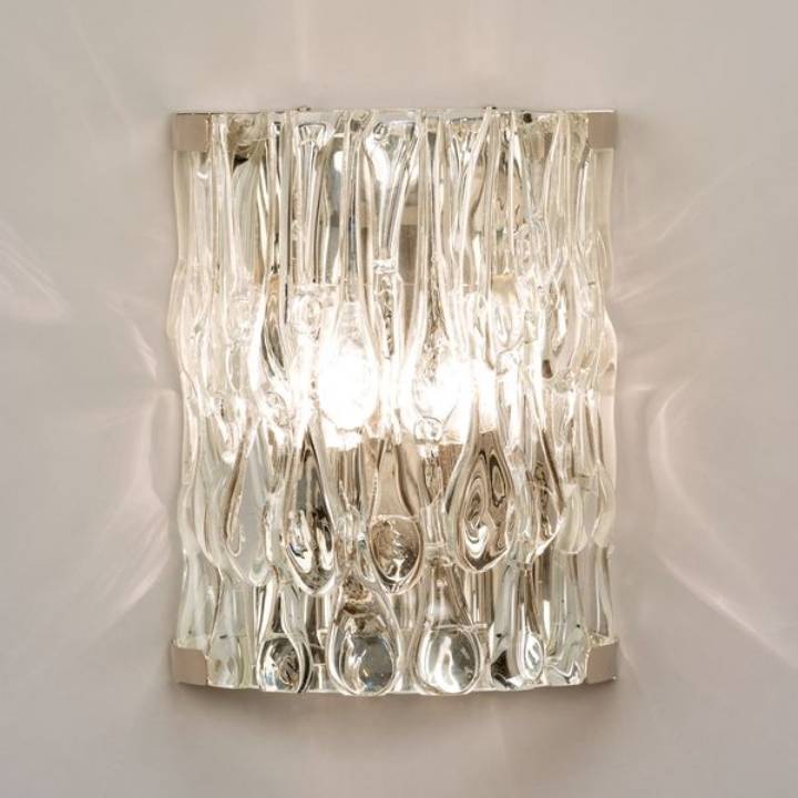 Picture of MORILLON GLASS WALL LIGHT, 2 LIGHTS