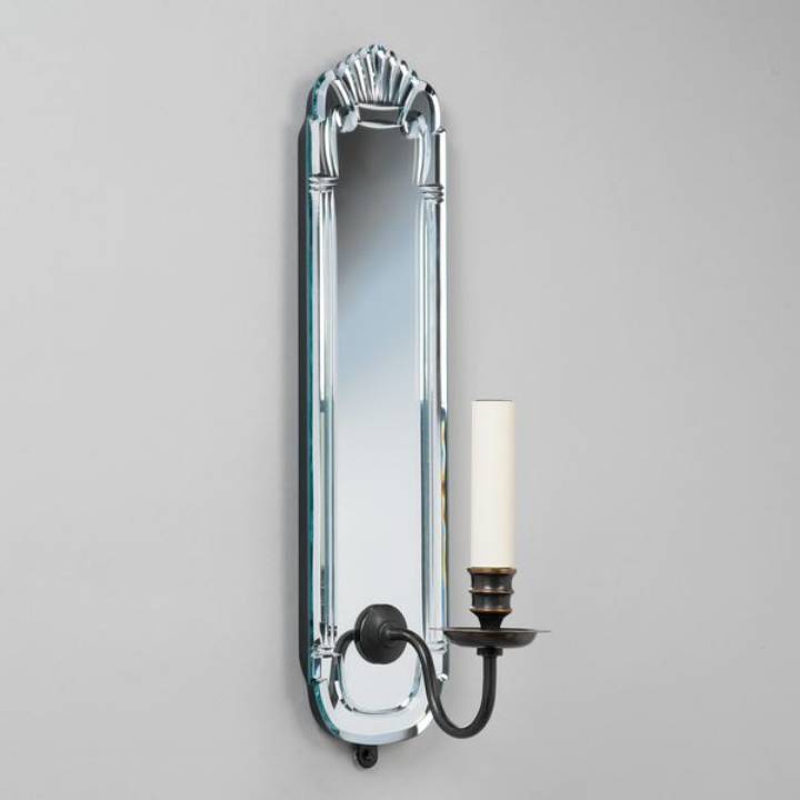 Picture of WELFORD MIRROR WALL LIGHT, BRONZE, 1 ARM