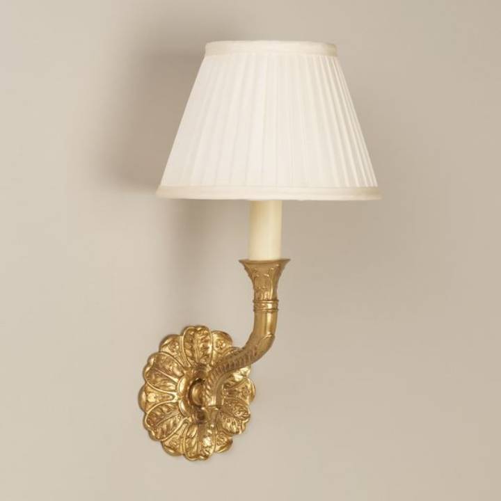 Picture of HIDCOTE WALL LIGHT, GILT, 1 ARM