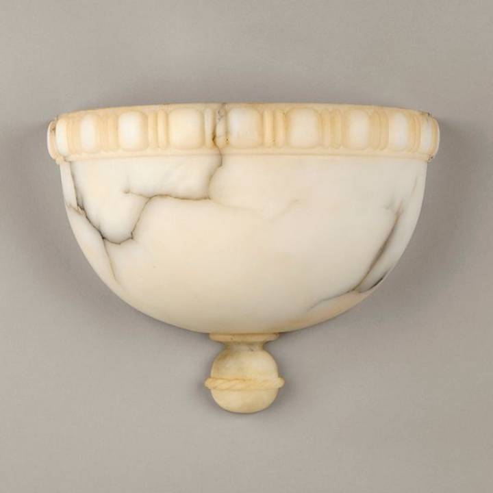 Picture of NEOCLASSICAL ALABASTER UPLIGHTER, 1 LIGHT