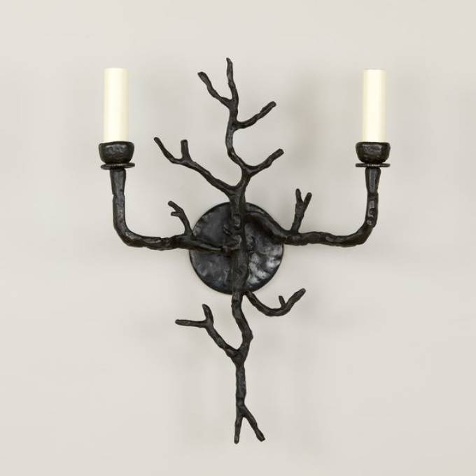 Picture of NEPTUNE WALL LIGHT, BRONZE, 2 ARM