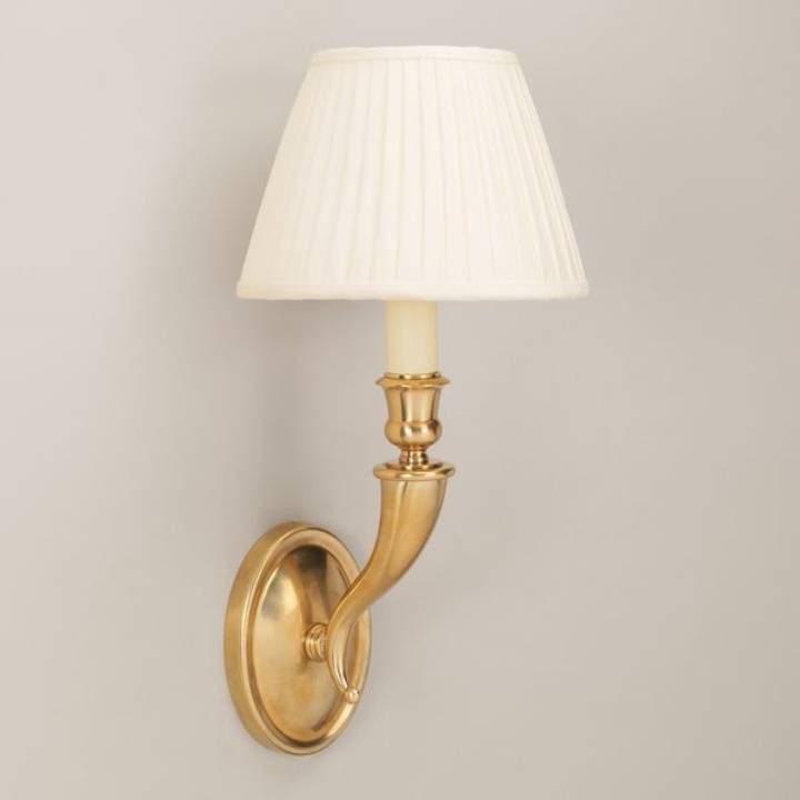 Picture of BELTON OVAL WALL LIGHT, BRASS, 1 ARM