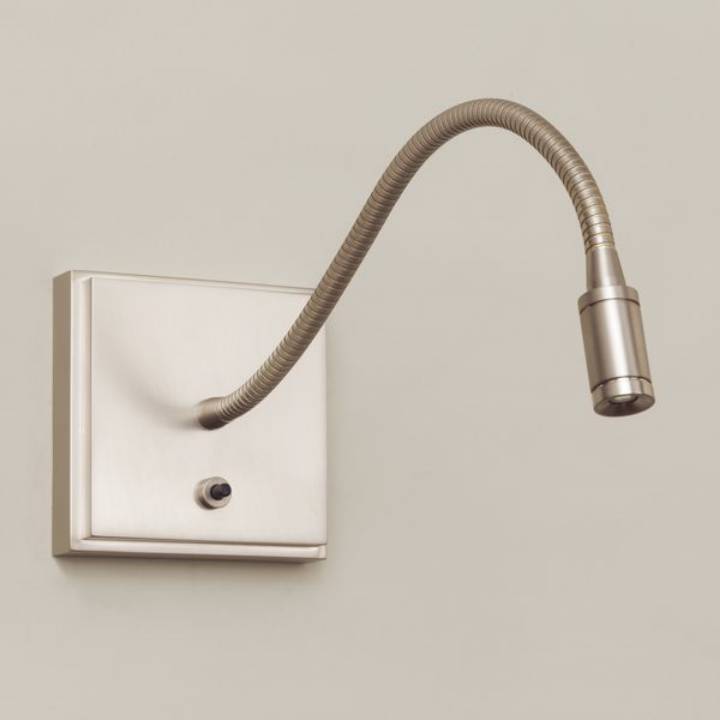 Picture of MALDEN READING LIGHT, STANDARD BACKPLATE, BRUSHED NICKEL