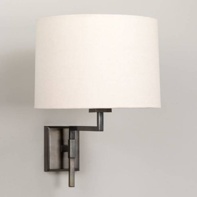 Picture of KNOX SWING ARM WALL LIGHT, BRONZE, 1 ARM