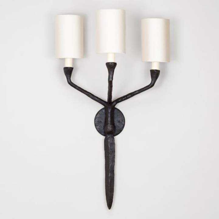 Picture of PUGIO WALL LIGHT, BRONZE, 3 ARM