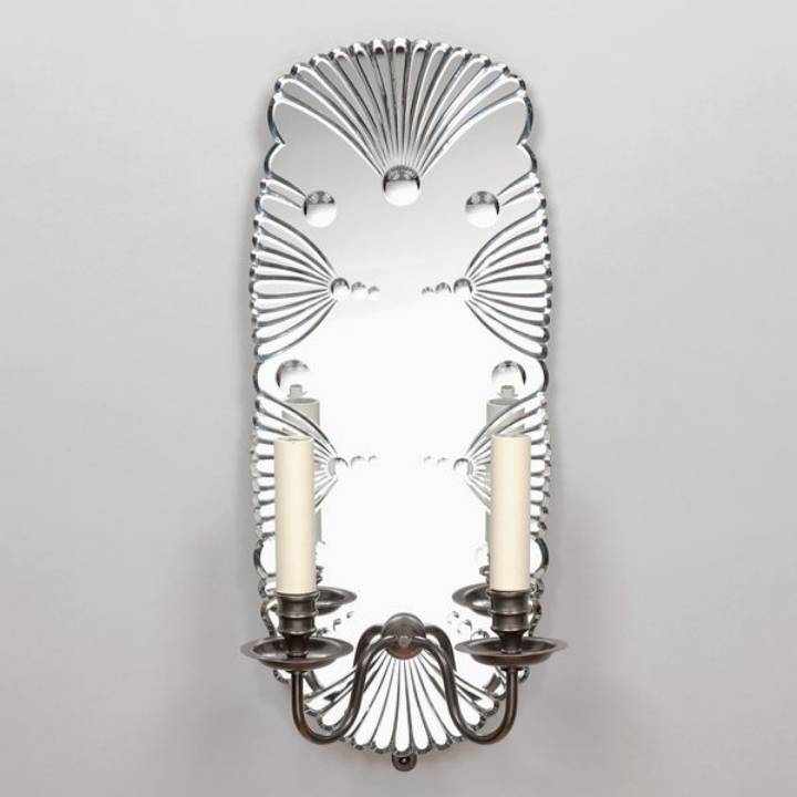 Picture of MONTACUTE MIRROR WALL LIGHT, BRONZE, 2 ARM
