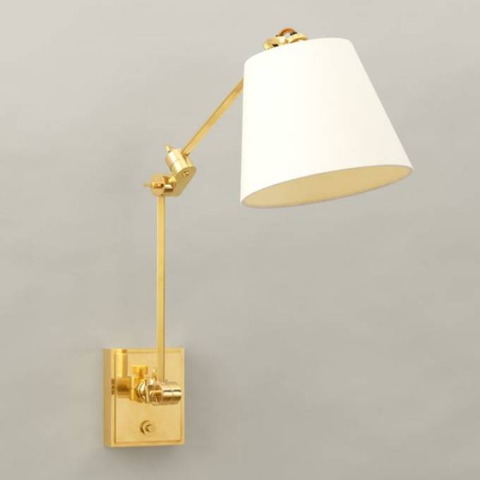 Picture of UPTON WALL LIGHT, BRASS