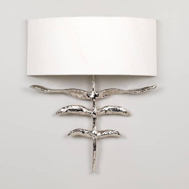 Picture of PHOENIX WALL LIGHT, NICKEL, 2 LIGHTS