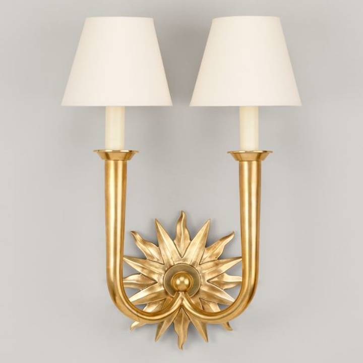 Picture of ICARUS WALL LIGHT, BRASS, 2 ARM