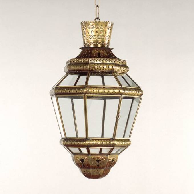 Picture of ALHAMBRA LANTERN, BRASS, 1 LIGHT