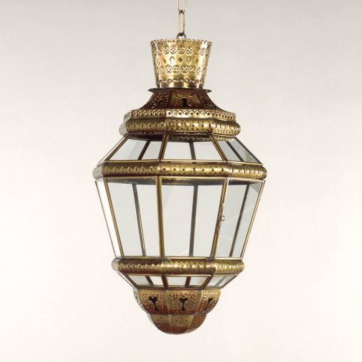 Picture of ALHAMBRA LANTERN, BRASS, 1 LIGHT