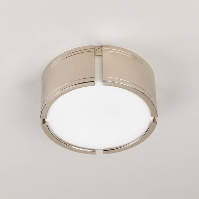 Picture of CHEPSTOW LED FLUSH MOUNT, NICKEL, LED UNIT