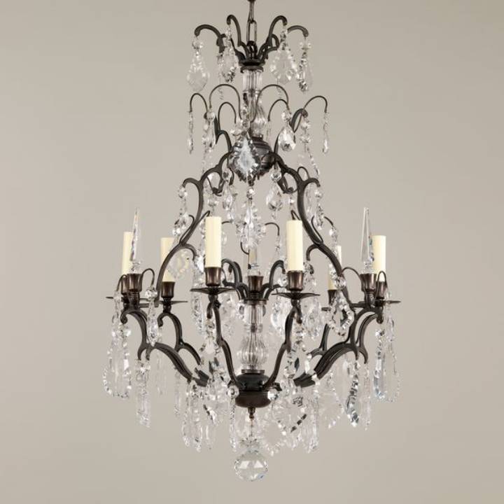 Picture of KINGTON CHANDELIER, BRONZE, 6 LIGHTS