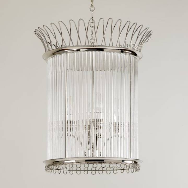 Picture of VARENNE LANTERN, NICKEL, 4 LIGHTS