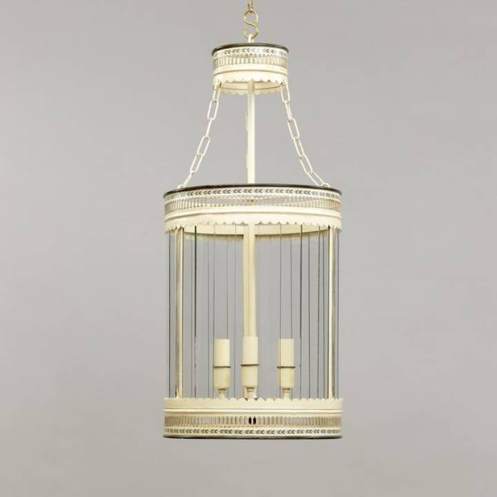 Picture of GRANBY LANTERN, IVORY, 3 LIGHTS