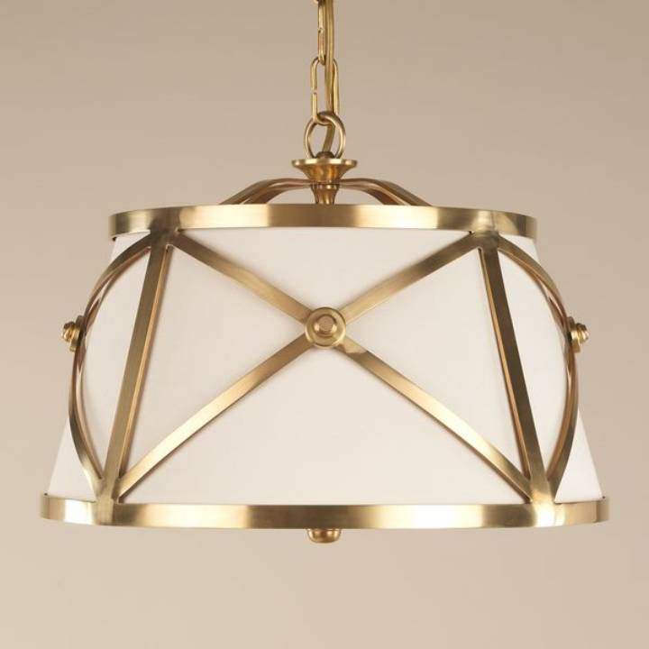 Picture of MENTON FRAME, SMALL, BRASS, 2 LIGHTS