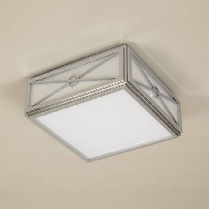 Picture of TWICKENHAM LED FLUSH MOUNT, SMALL, CHROME - WET LOCATION