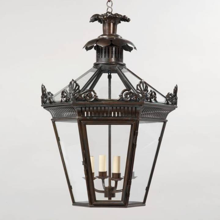 Picture of FONTEINNE CHANDELIER, RUST, 28 LIGHTS