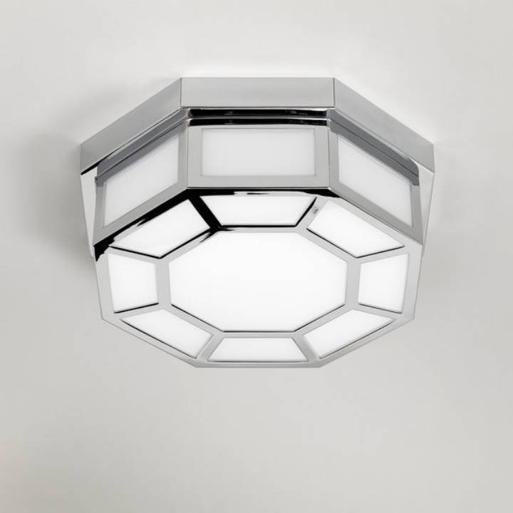 Picture of CATSKILL LED OCTAGONAL FLUSH MOUNT, SMALL, NICKEL