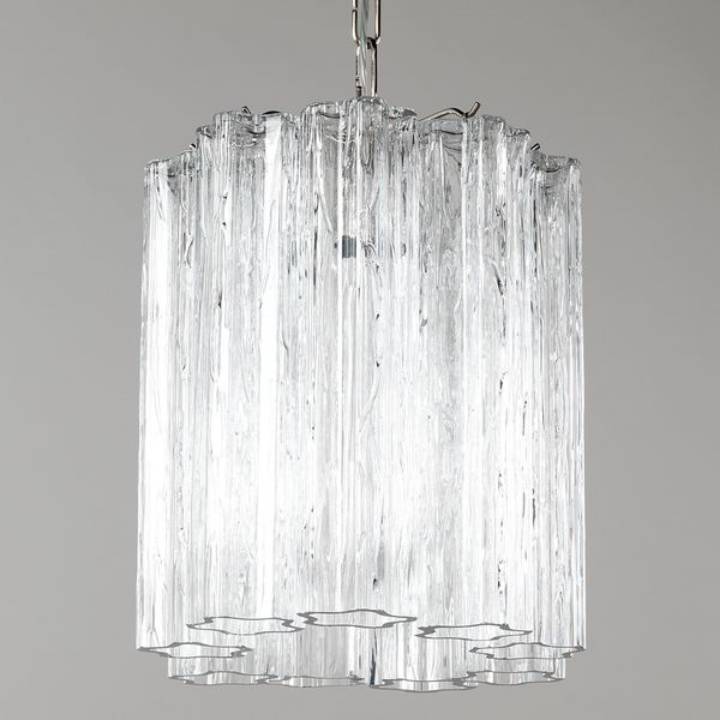 Picture of LYMINGTON GLASS CHANDELIER, 1 TIER, 1 LIGHT