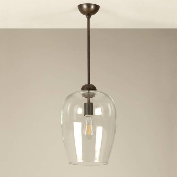 Picture of STEPNEY PENDANT LIGHT, BRONZE, 1 LIGHT