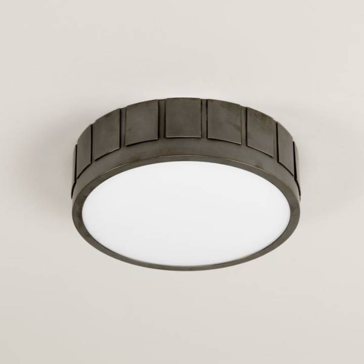 Picture of PORTSMOUTH LED FLUSH MOUNT, LARGE, BRONZE