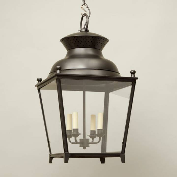 Picture of FRENCH CHATEAU LANTERN, SMALL, BRONZE