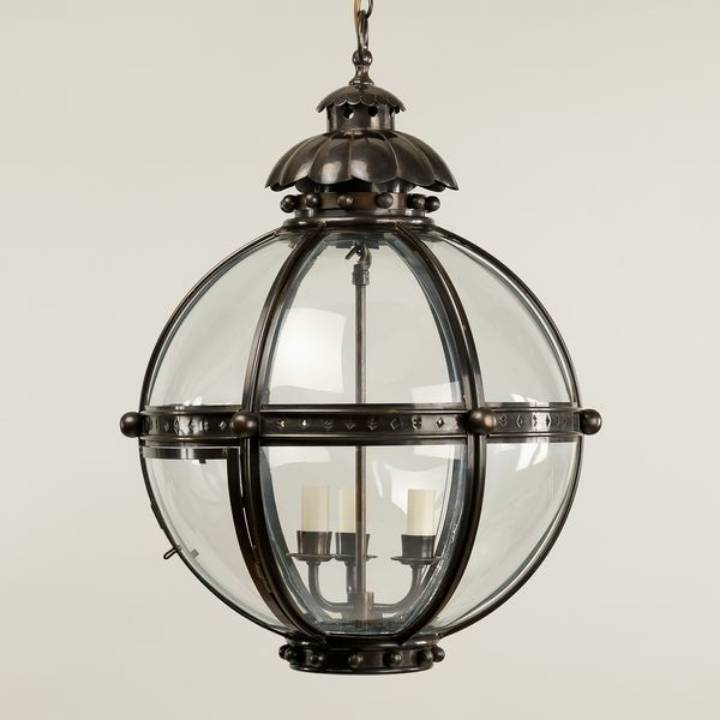 Picture of CHEYNE LANTERN, LARGE, BRONZE, 3 LIGHTS