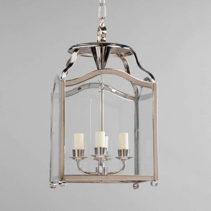 Picture of LITTLETON LANTERN, NICKEL, 4 LIGHTS