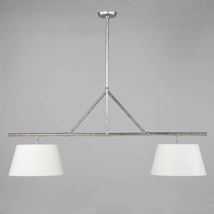 Picture of LANCASTER KITCHEN LIGHT, NICKEL, 2 LIGHTS