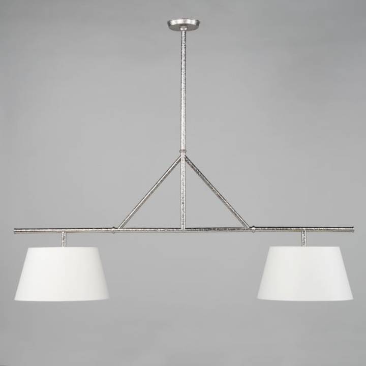 Picture of LANCASTER KITCHEN LIGHT, NICKEL, 2 LIGHTS