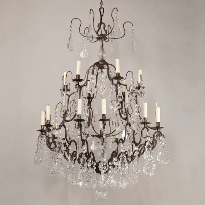 Picture of KINGTON CHANDELIER, BRONZE, 18 LIGHTS