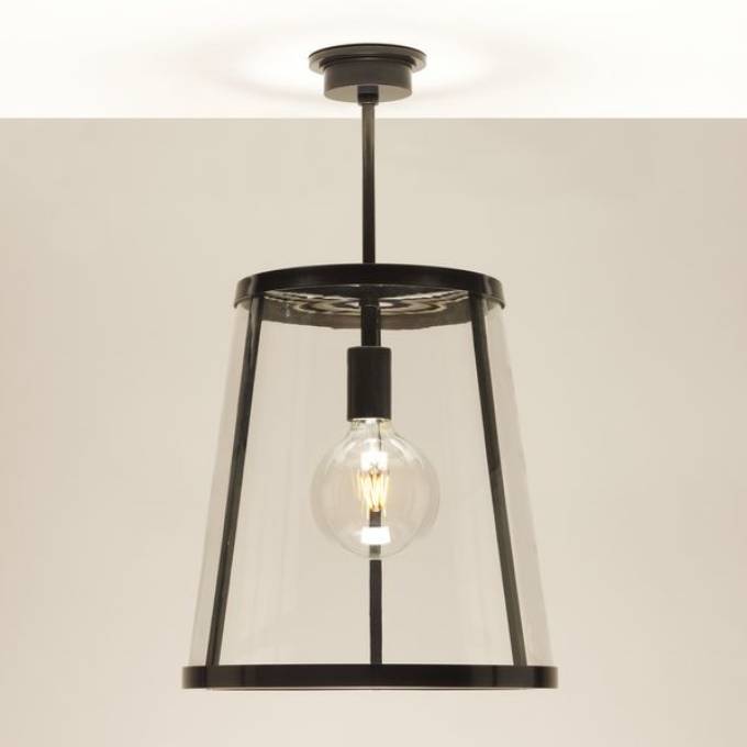 Picture of PETWORTH LANTERN, BRONZE, 1 LIGHT